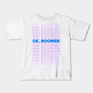 OK Boomer graphic Kids T-Shirt